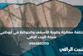 تكلفة معالجة رطوبة الأسقف والحوائط في أبوظبي | دليل الأسعار والحلول المعتمدة